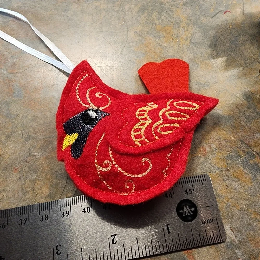 Lot Of 12 Vintage Red Cardinal Bird Ornaments/decor Christmas